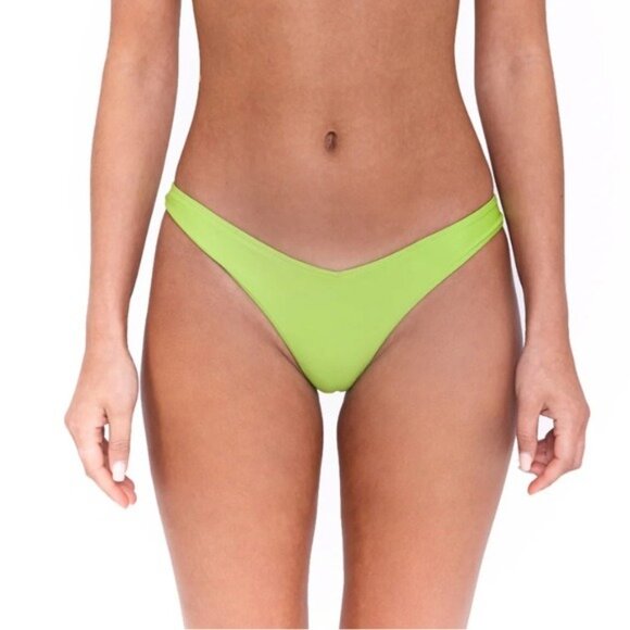 Bamba Swim VIXEN Bottoms in Lime - Picture 3 of 8